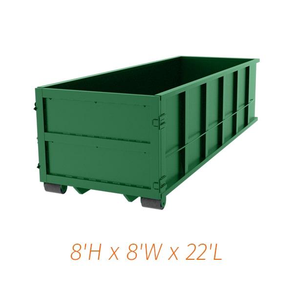 the cost to rent a forty yard dumpster can vary depending on your location and the length of your rental period